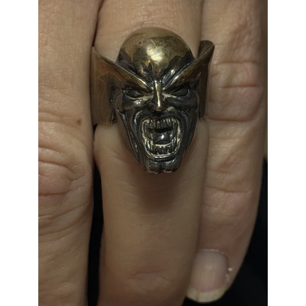 Vtg JAP Inc Marvel Wolverine 925. S. Ring 471/500 Tatsunori Nanzaka W/Box Papers